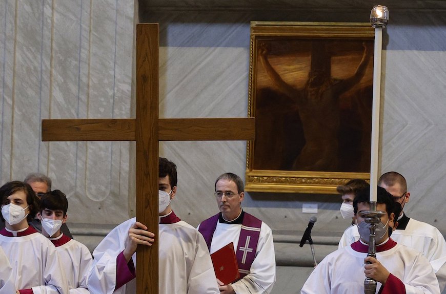 After 120 years, paintings focus of Stations of the Cross The