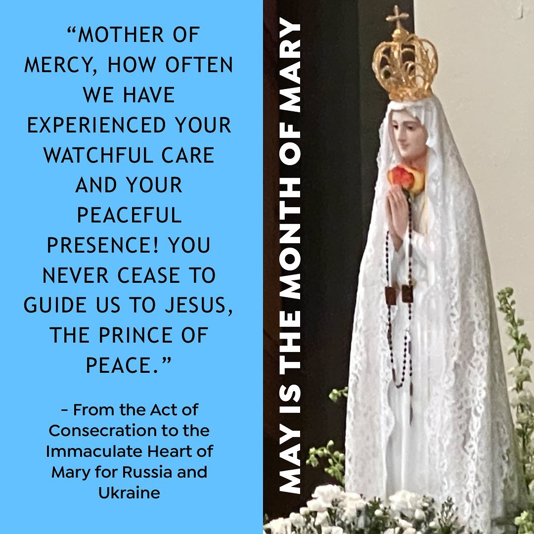 May is traditionally the month to celebrate Mary. Some ways to do that include praying the rosary, participating in a May crowning or even planting a Mary garden. #mary #monthofmary #catholic #catholicsaints #catholicsofinstagram  #may  #mayday #rosary #maycrowning #marygarden